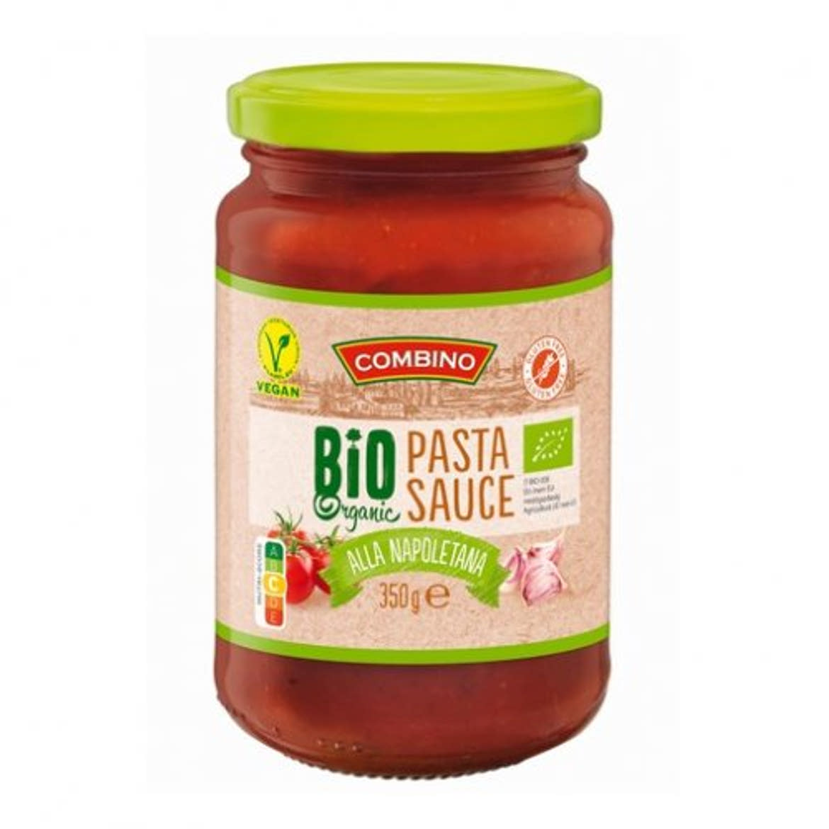 COMBINO Paradicsomszósz bio bolognese, 320 ml / 350 g
