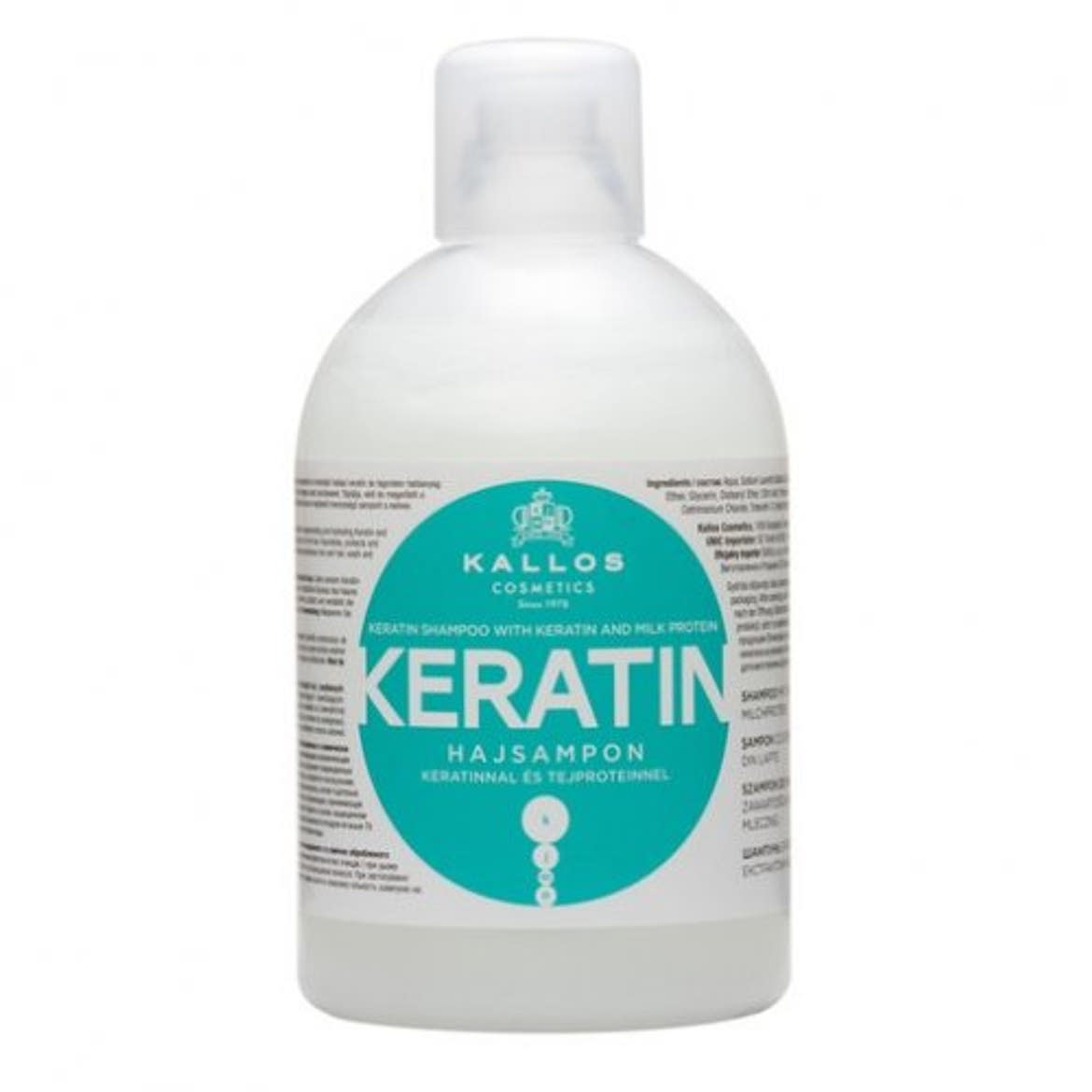 Kallos Keratin sampon, 500 ml