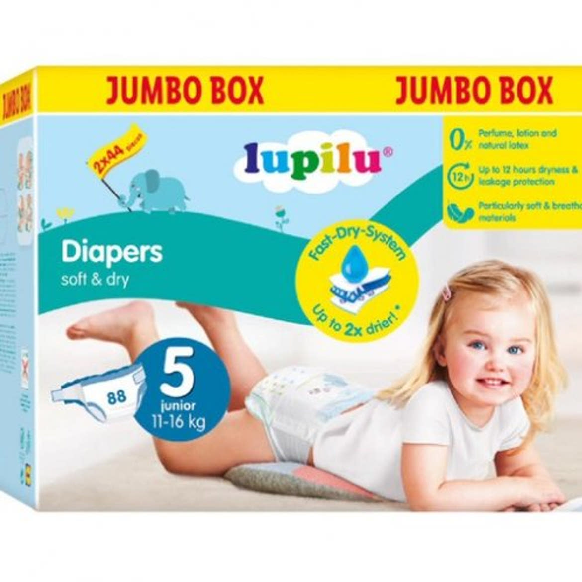 Lupilu Pelenka maxi 4-es méret, 100 db