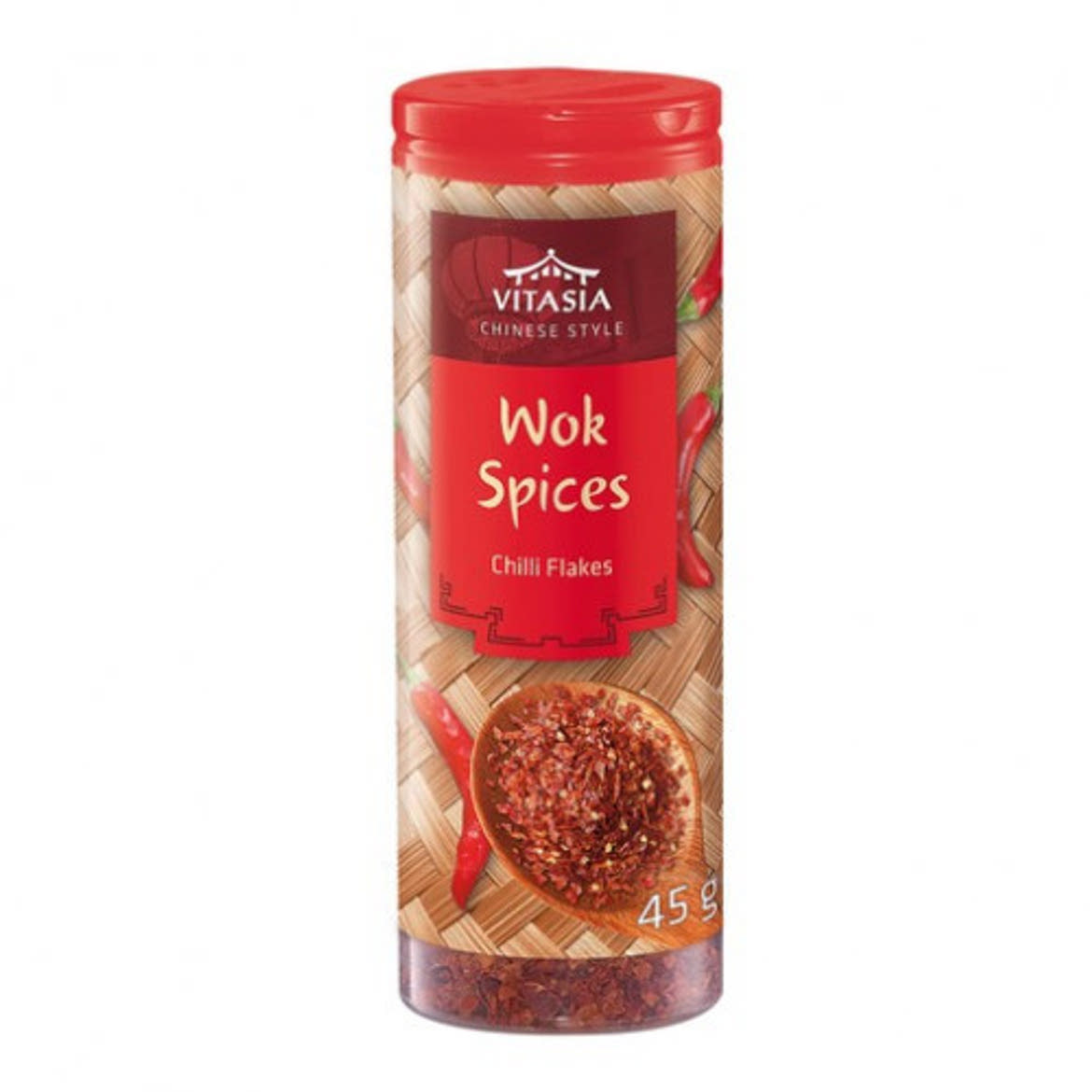 Vitasia Ázsiai fűszerek: chilipaprika fűszerkeverék, 45 g