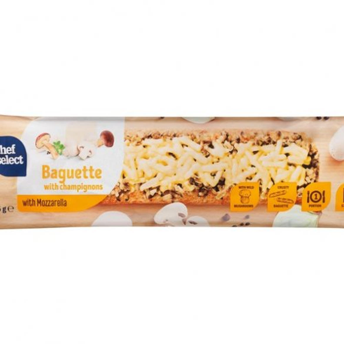 Chef Select baguette sonkás, gyorsfagyasztott