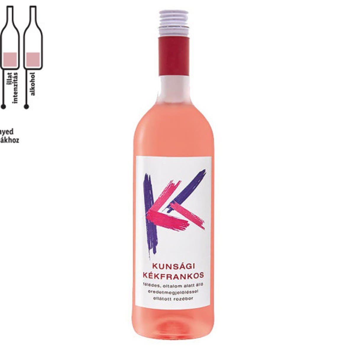 Winegarden Kunsági Kékfrankos Rosé félédes rosébor 0,75 L