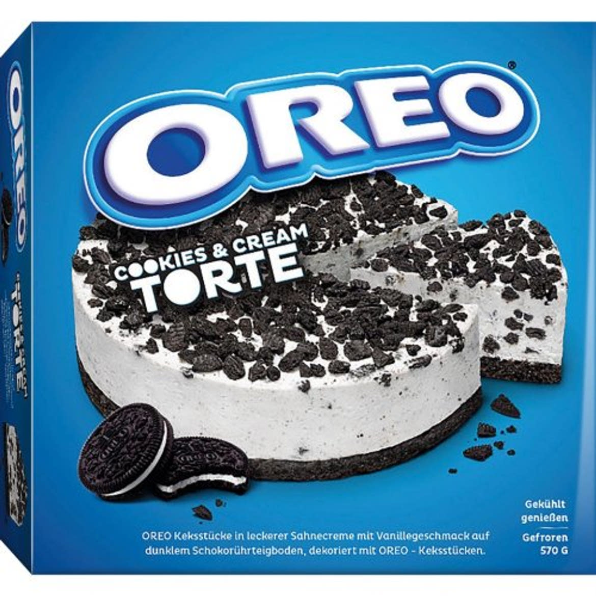 Oreo torta gyorsfagyasztott, 570 g