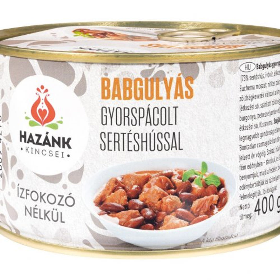 HAZÁNK KINCSEI Babgulyás sertéshússal, 400 g