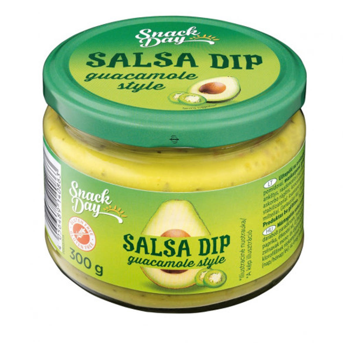 Snack Day mártogatós szósz guacamole, 300 g