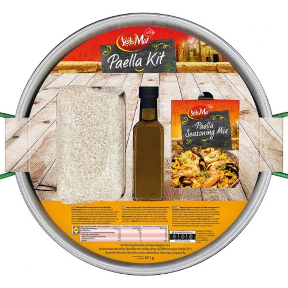 Sol&mar Paella Kit, 1 db