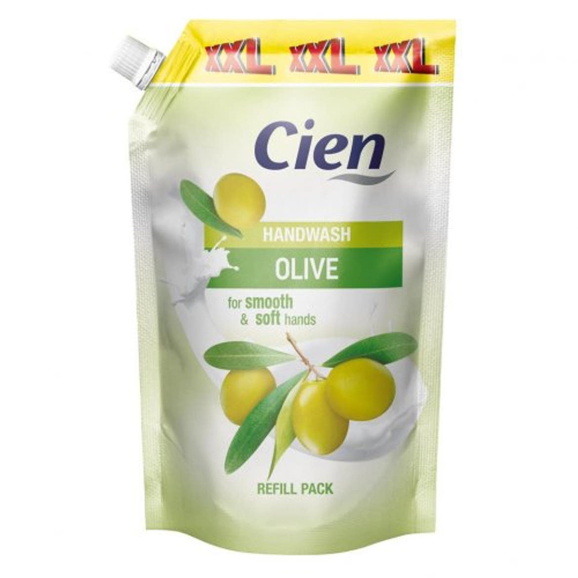 Cien Folyékony szappan utántöltő XXL olíva, 1,25 L