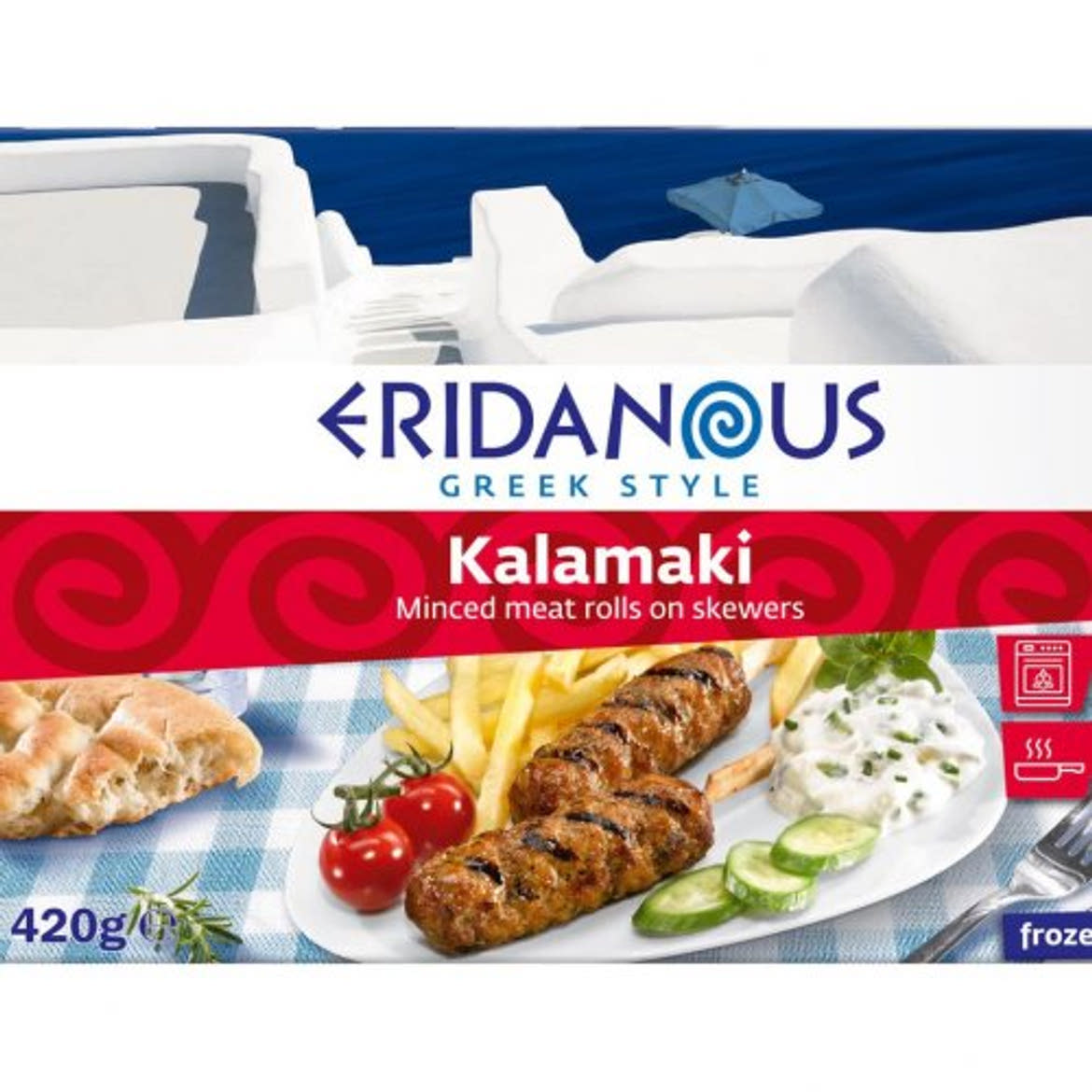 Eridanous / eridanous greek style Kalamaki, fagyasztott, 420 g