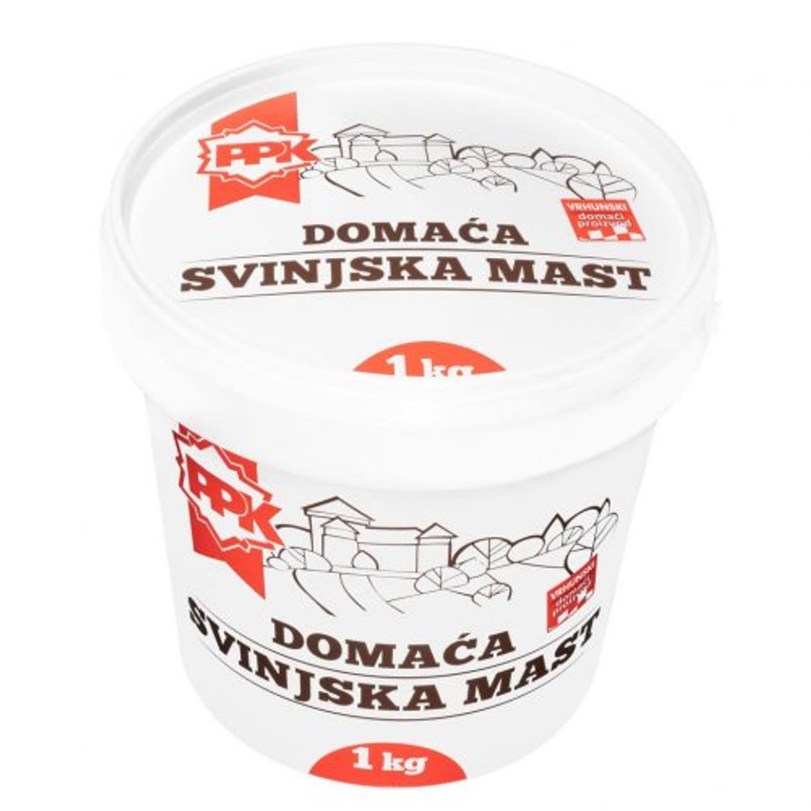 PPK Sertészsír, 1 kg
