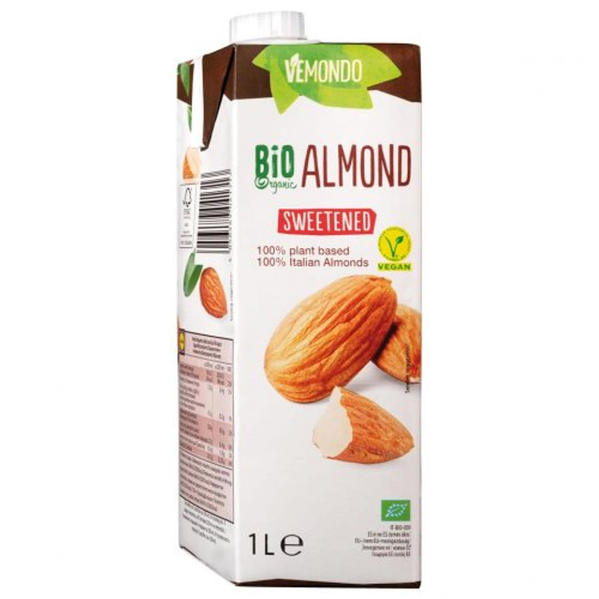 VEMONDO Bio Mandulaital vegán, 1 L