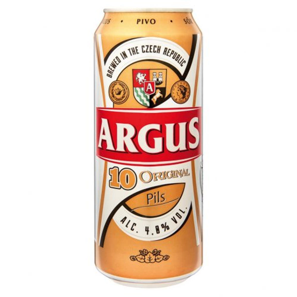 ARGUS Original Pils cseh sör 4%, 0,5 L