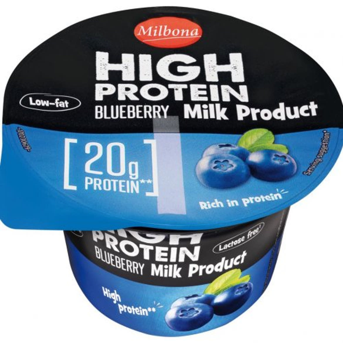 Milbona High Protein Joghurt eper, 200 g