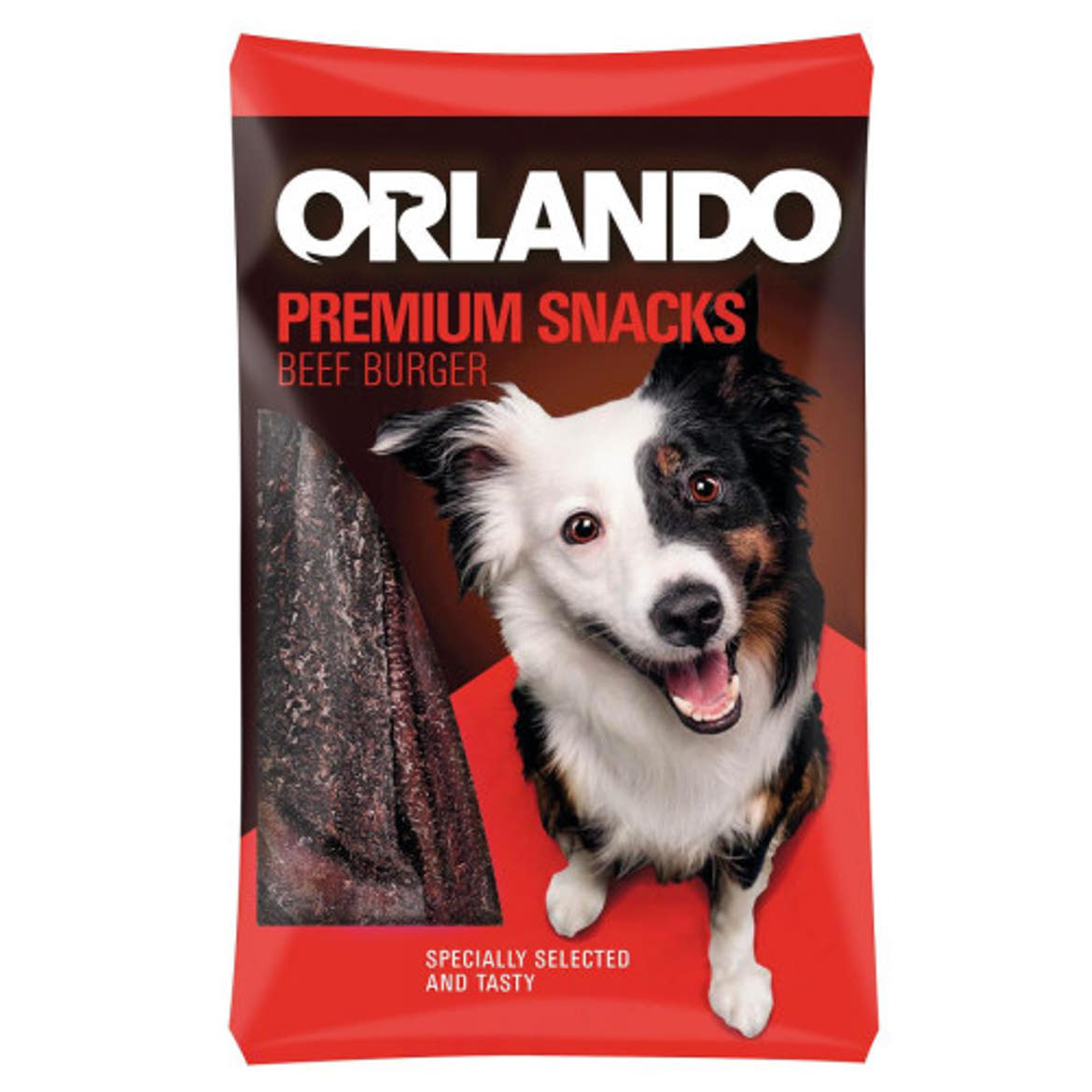 Orlando Premium kutyasnack marha burger, 100 g