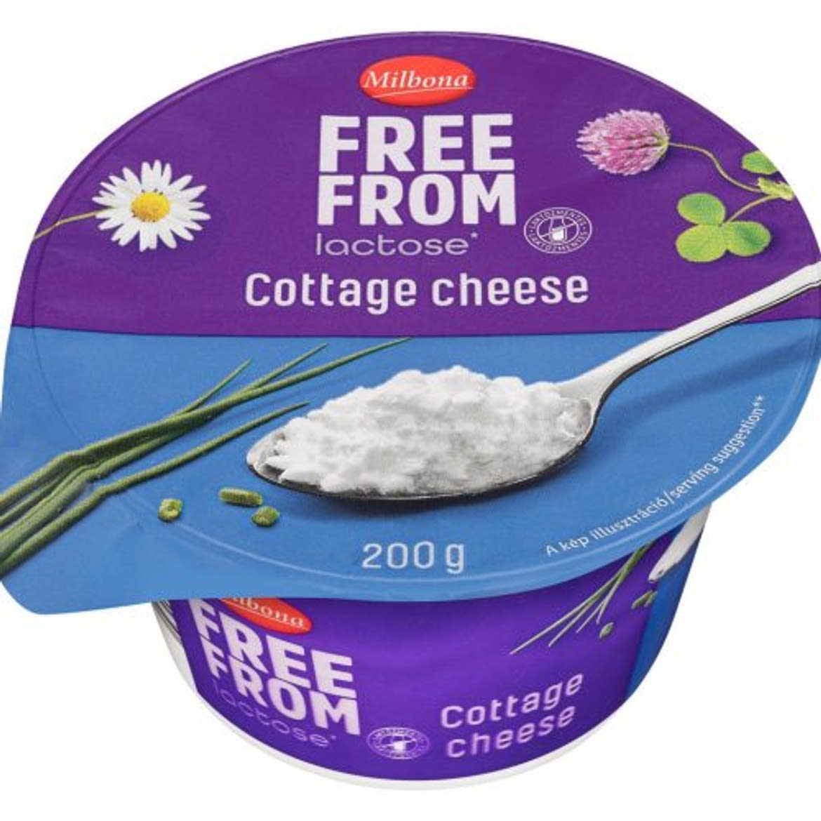 Milbona FREE FROM Túró-cottage cheese laktózmentes, 200 g