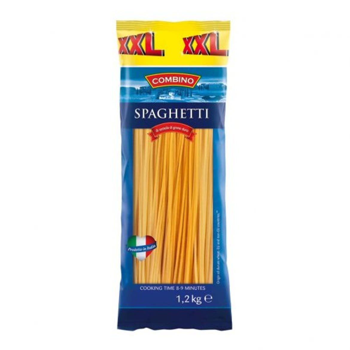 Combino XXL Spaghetti száraztészta, 1,2 kg