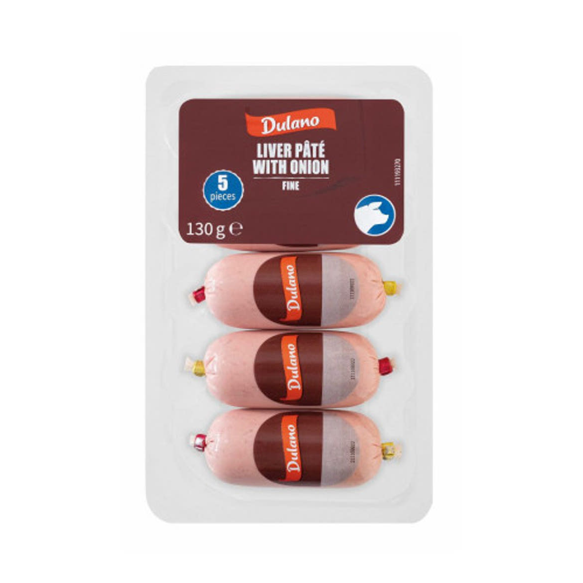 Dulano Mini sertés májas pirított vöröshagymával 5 db, 130 g