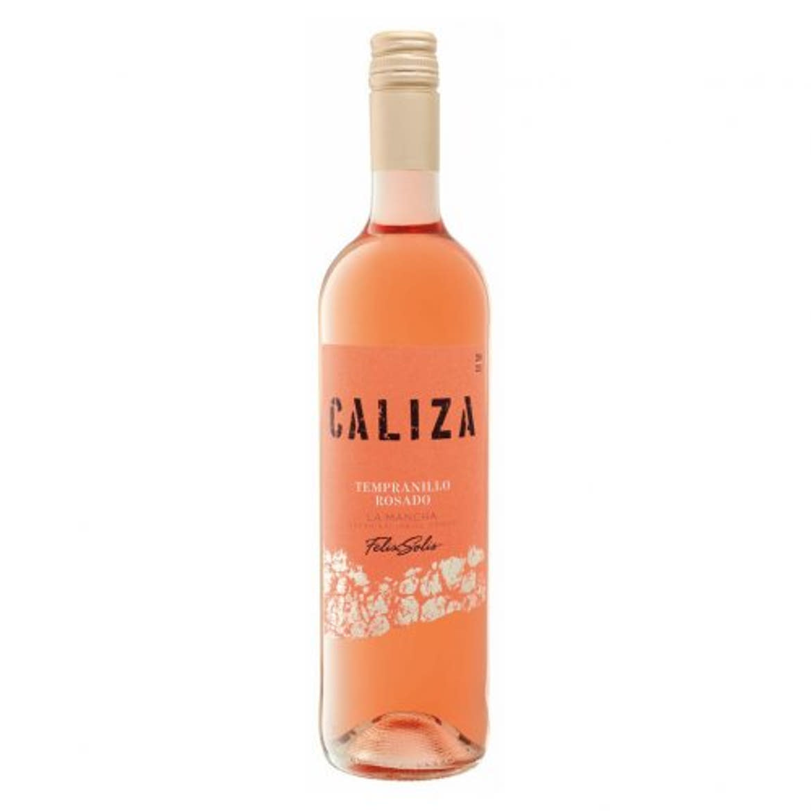 Caliza La Mancha Tempranillo mediterrán száraz Rosé bor 13,5 %, nem betétdíjas, 0,75 L