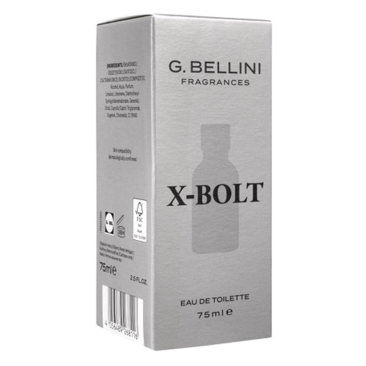 G. Bellini Férfi Eau da Toilette, x-bolt, 75 ml