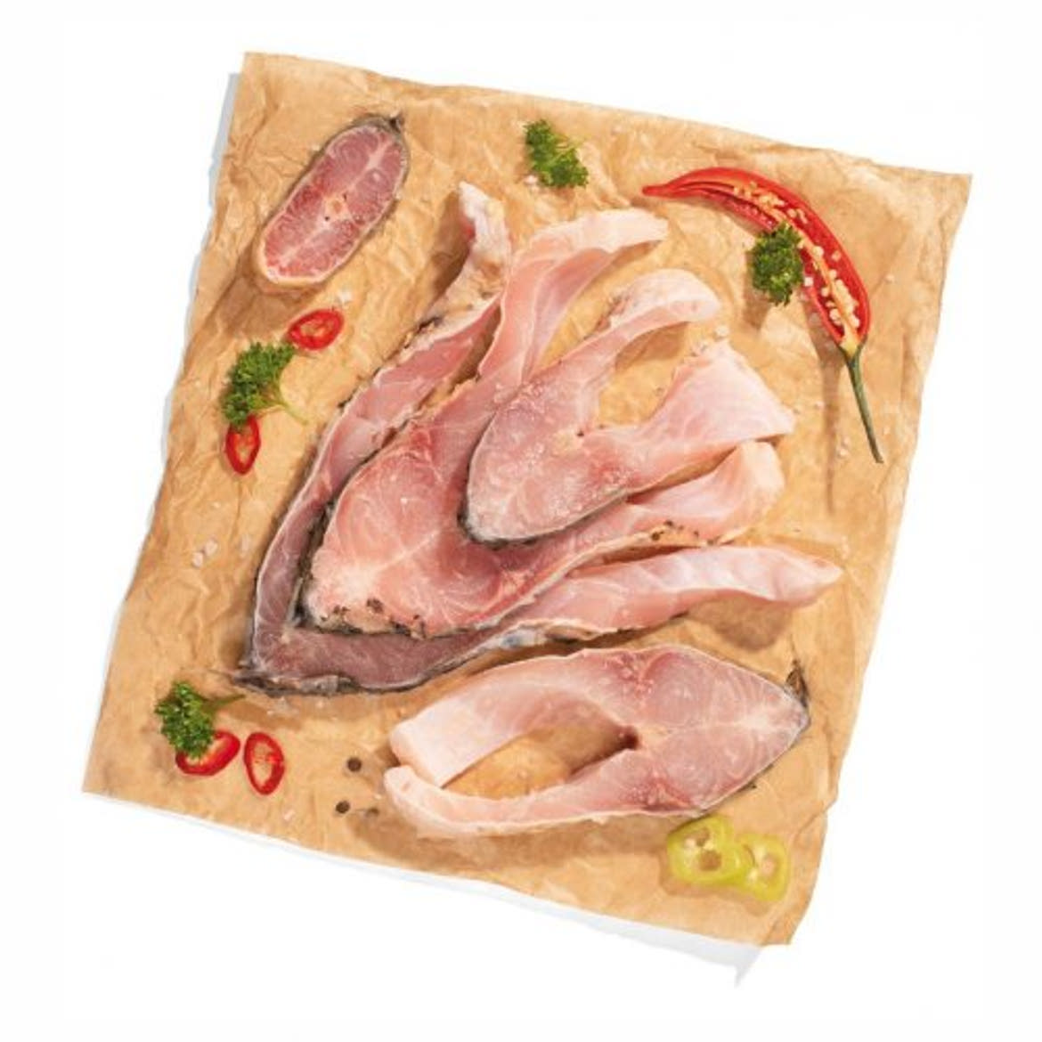 Friss pontyszeletek