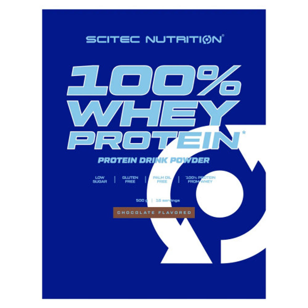 Scitec Nutrition 100% Whey Protein csokoládés, 500 g