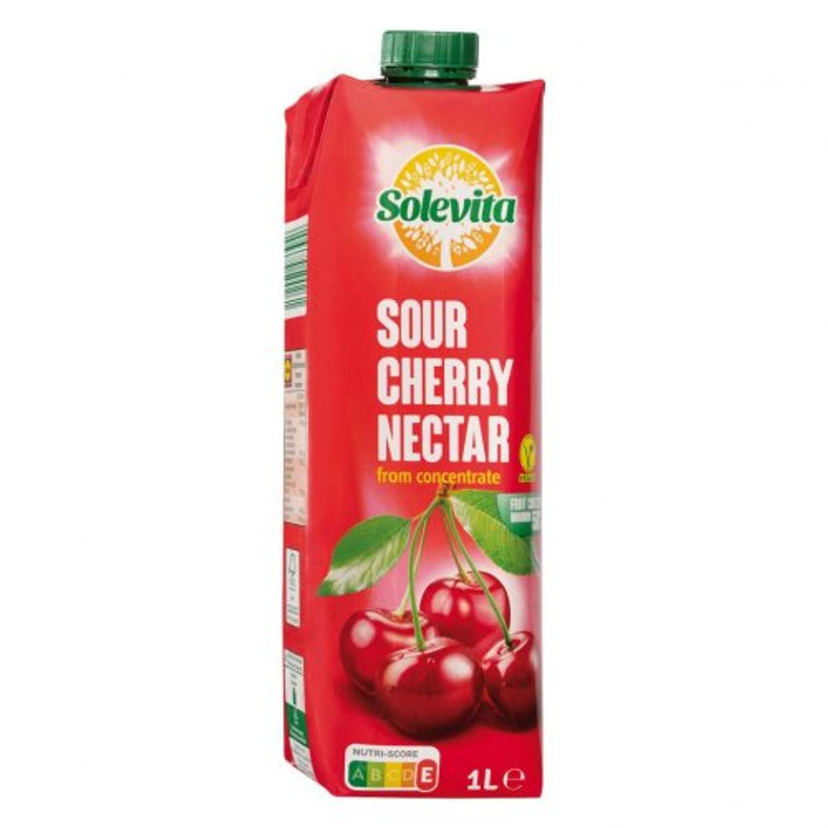 Solevita meggynektár 50% gyümölcstartalom