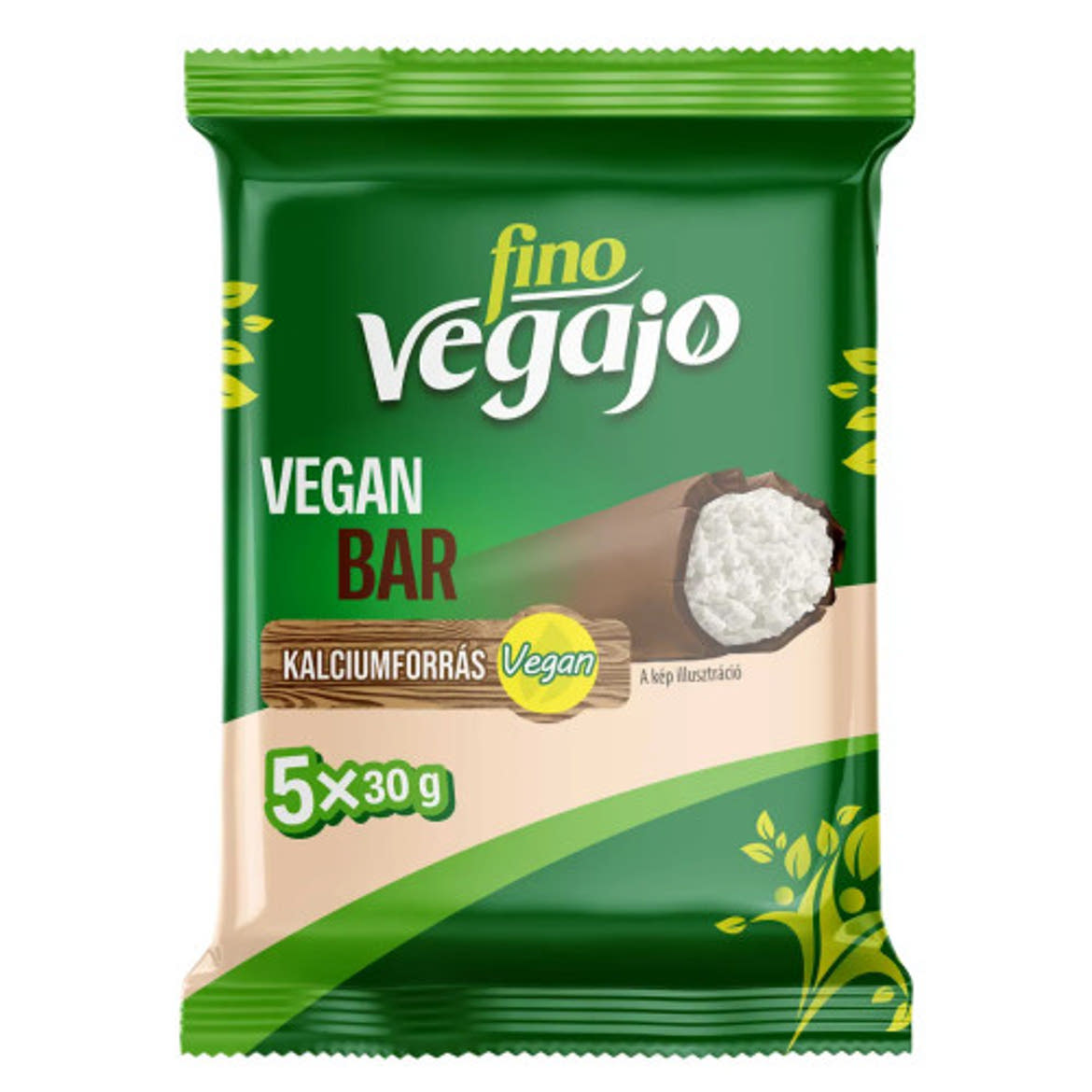 Fino Vegajo Vegán rúd hűtött desszert 5x30 g, 150 g