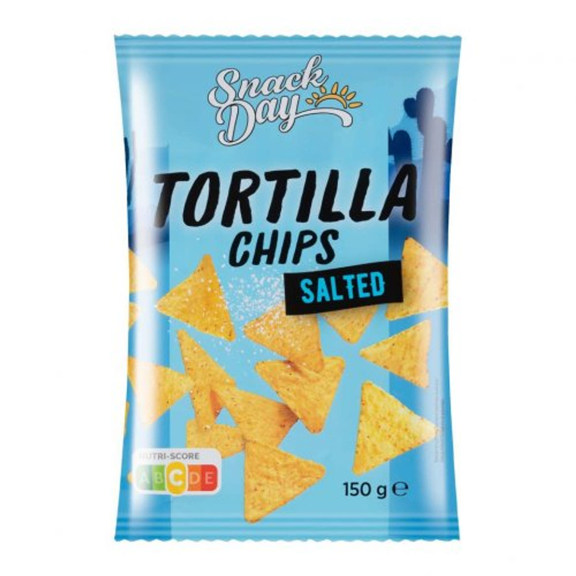 Snack Day Nacho sajtos Tortilla Chips, 150 g