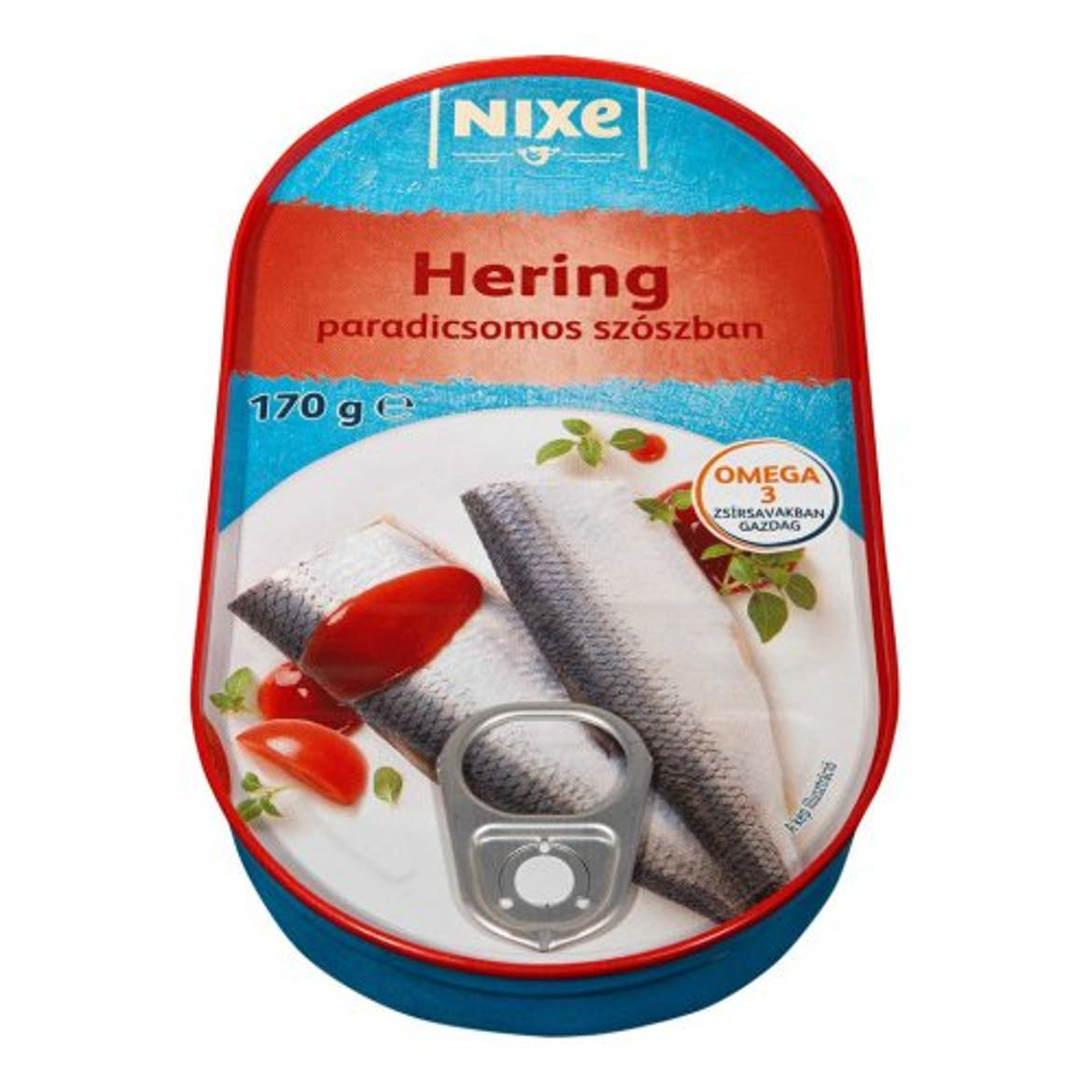 NIXE, Sprotni fej nélkül, paradicsomos szószban, 170 g / 85 g