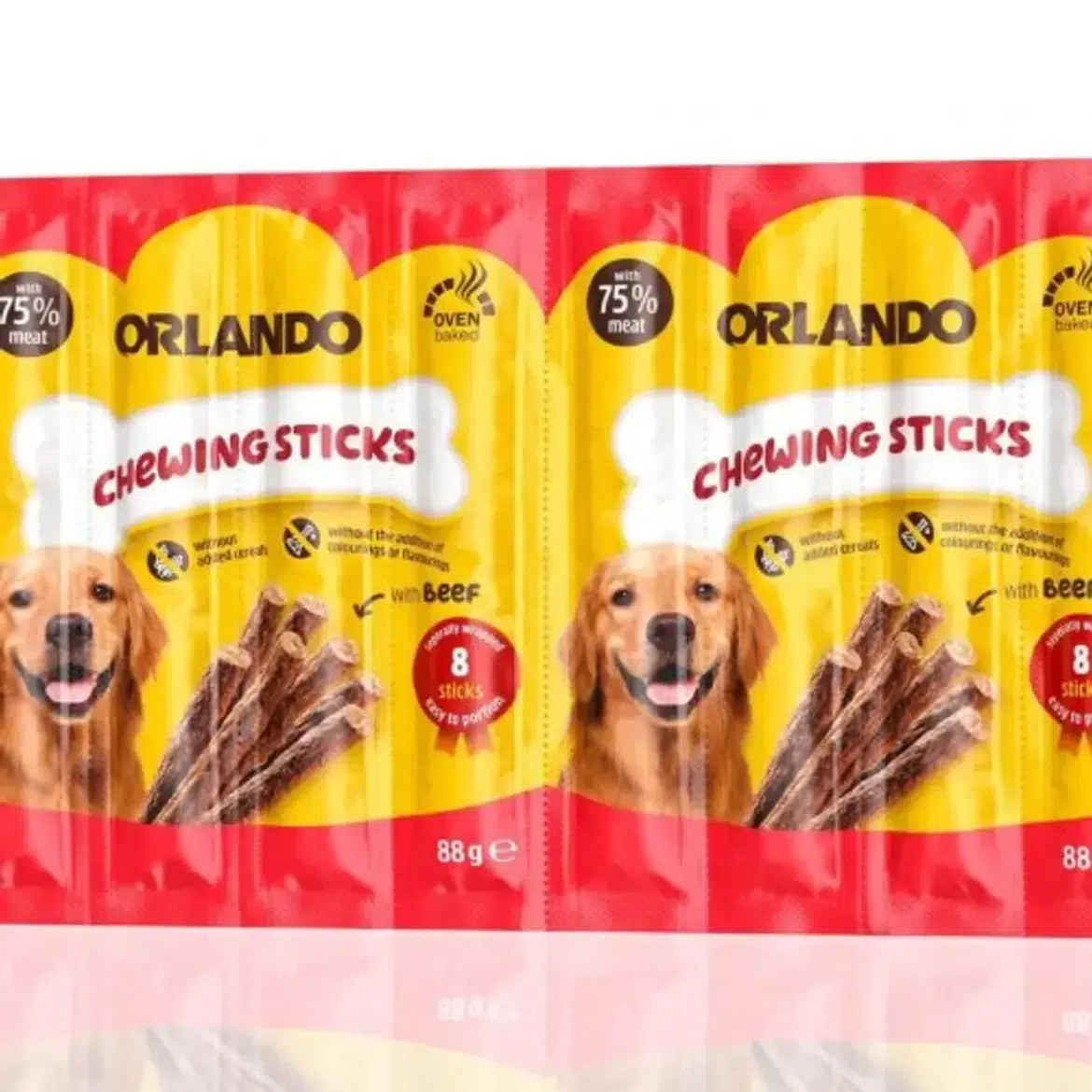 ORLANDO PURE TASTE alutasakos kutyaeledel szárnyas és máj + csirke és borjú 4x100g