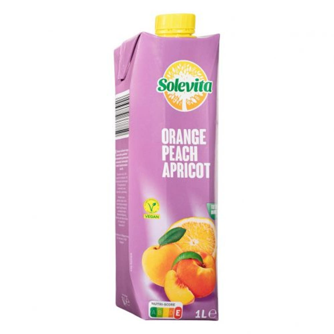 Solevita Narancs-őszi-sárgabarack nektár 51% gyümölcstartalommal, 1 L