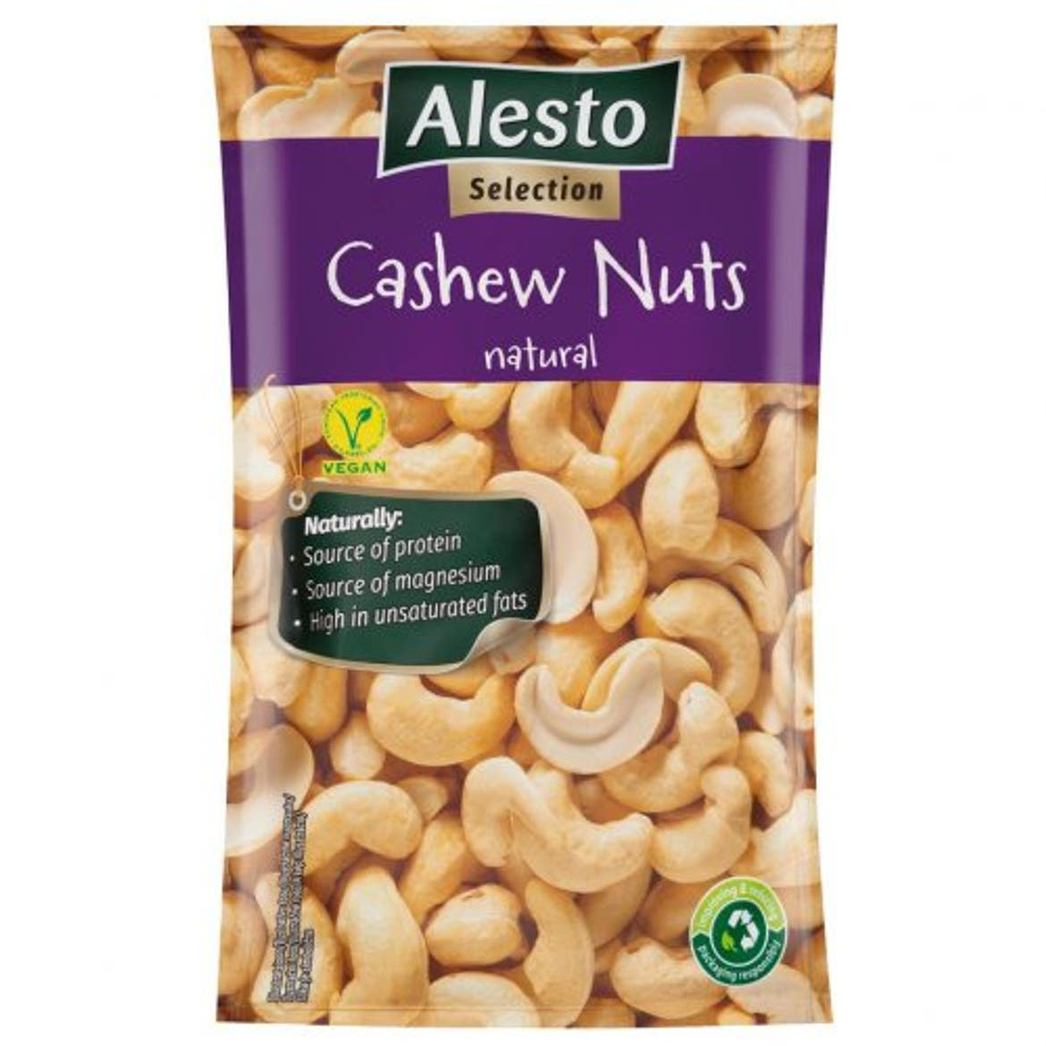 Alesto kesudióbél natúr, 200 g