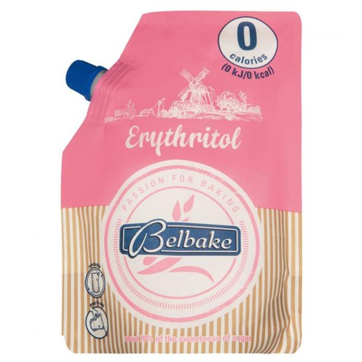 Belbake Eritrit alapú asztali édesítőszer étkezési célra, 300 g