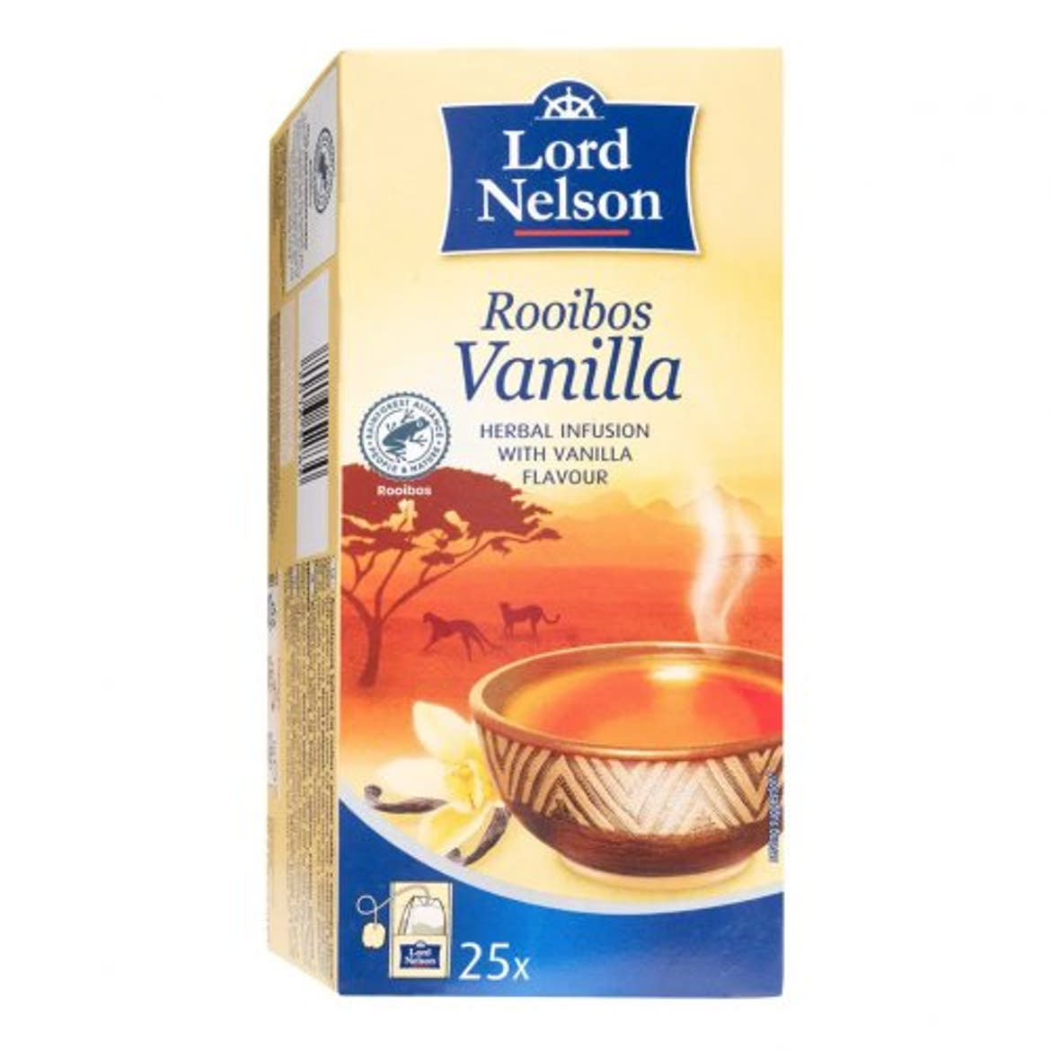 Lord Nelson Rooibos tea vanília, 50 g