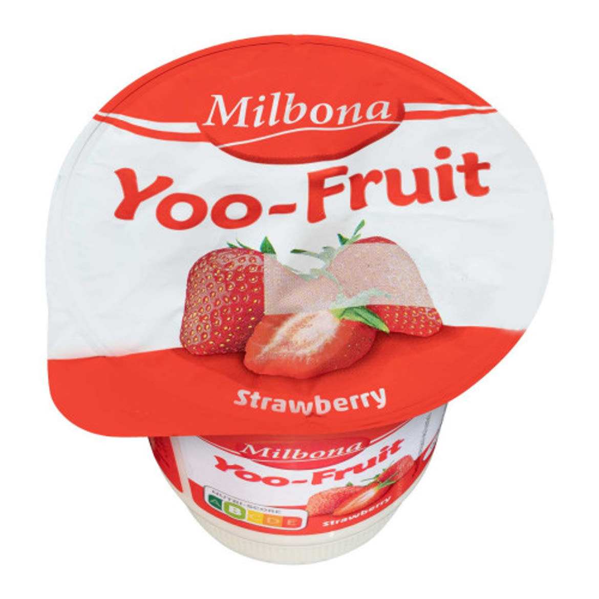 Milbona Yoo-Fruit tejes desszert habosított gyümölcskészítménnyel eper, 150 g