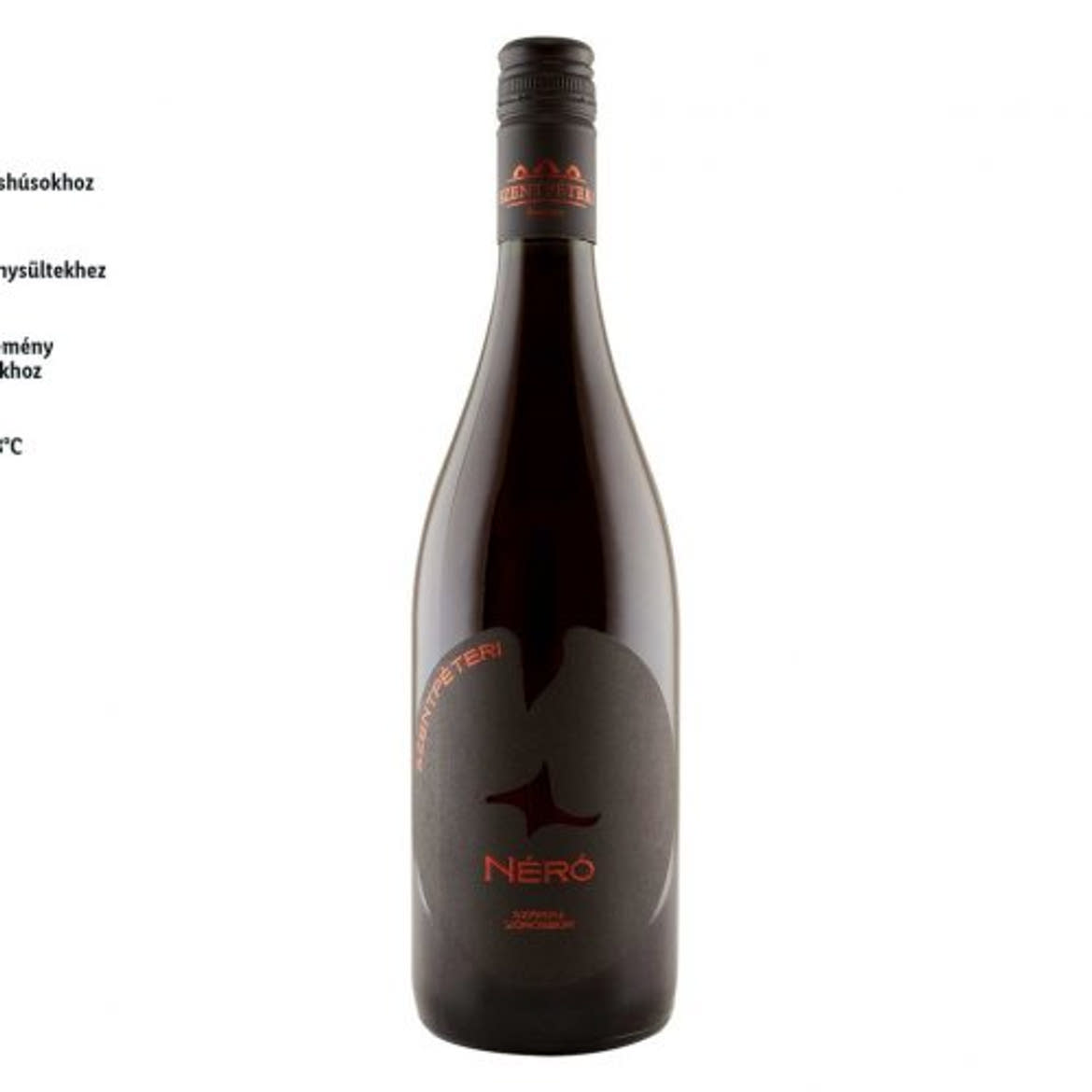 Szentpéteri Néró, száraz vörösbor, cuvée, 0,75 L