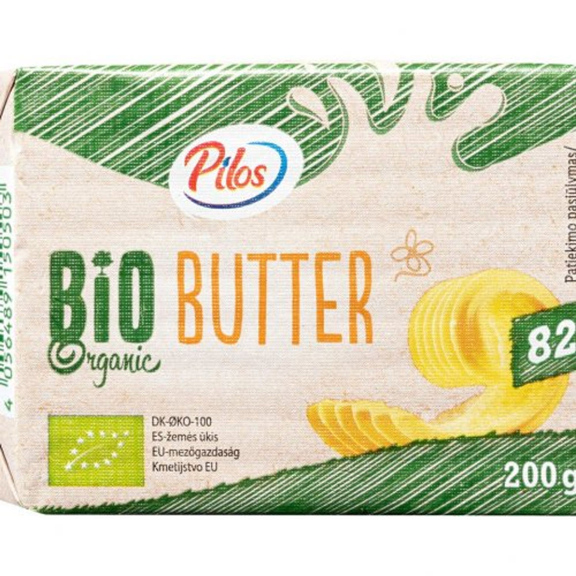 Pilos BIO Vaj 82% zsírtartalommal, 200 g