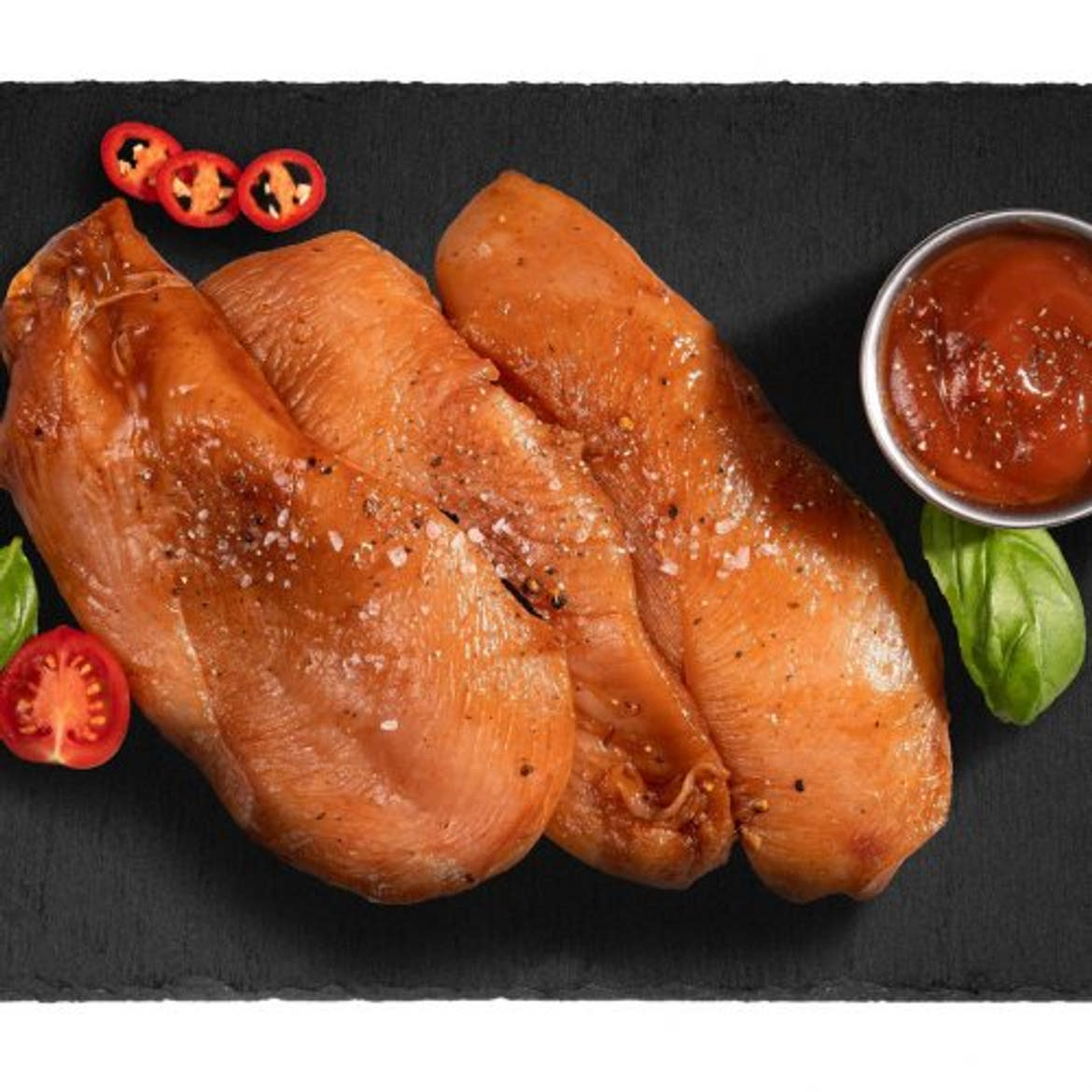 Grillmeister Friss, pácolt csirkemellfilé, Zöldfűszeres-fokhagymás