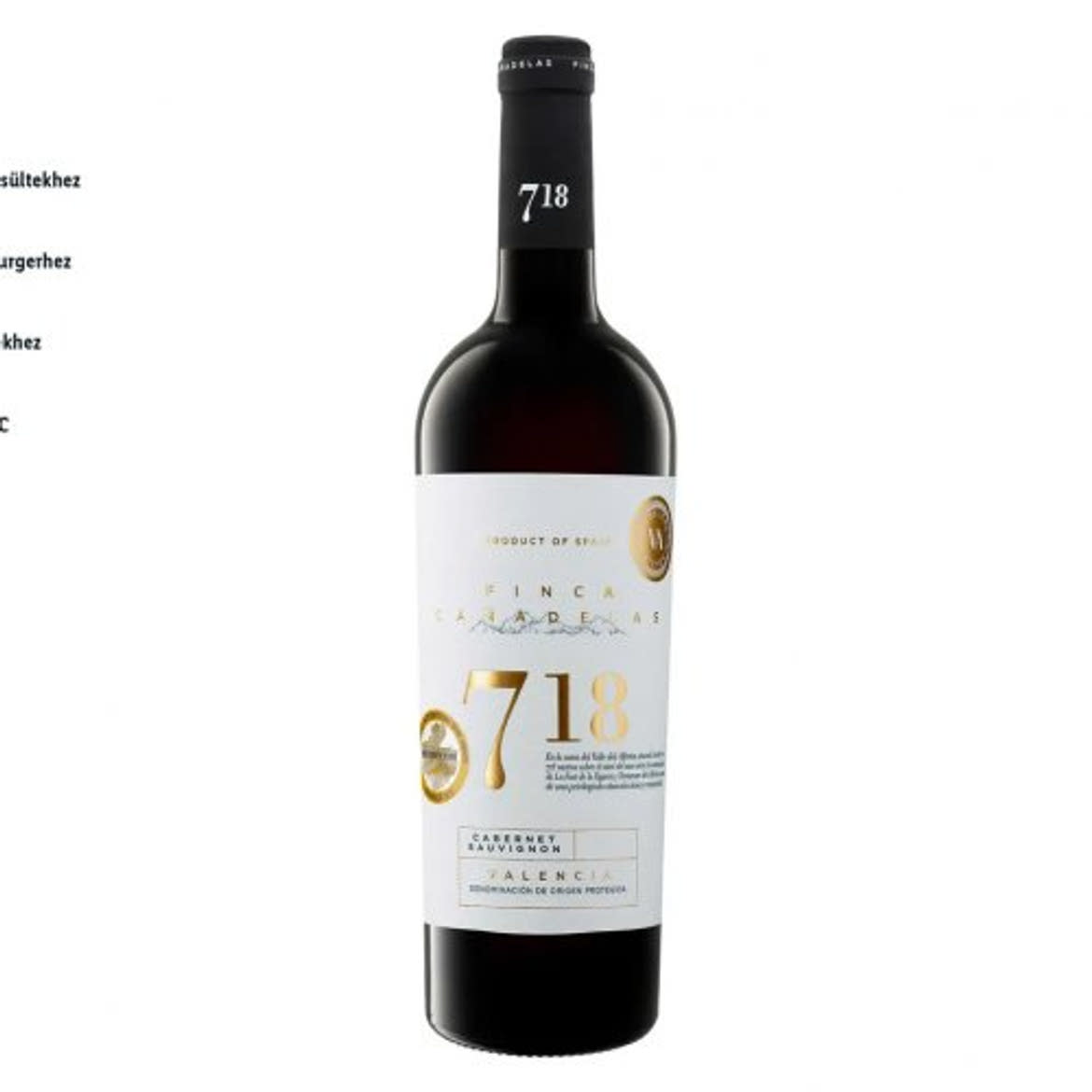 FINCA CANADELAS, Cabernet Souvignon száraz vörösbor 13,5%, 0,75 L
