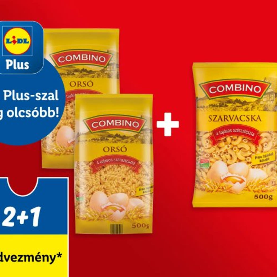 COMBINO Orsótészta 4 tojásos, 500 g