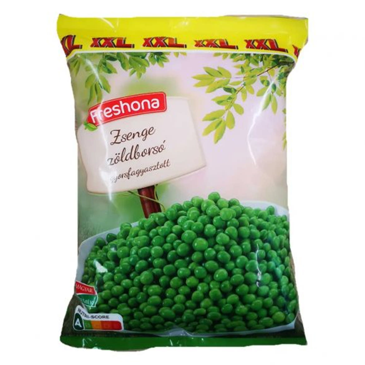 Freshona Zsenge fagyasztott zöldborsó, 1250 g