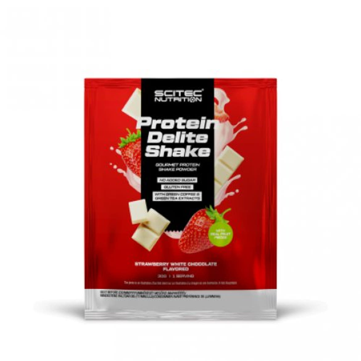 Scitec Nutrition Protein Delite Shake eper-fehércsokoládé 30g