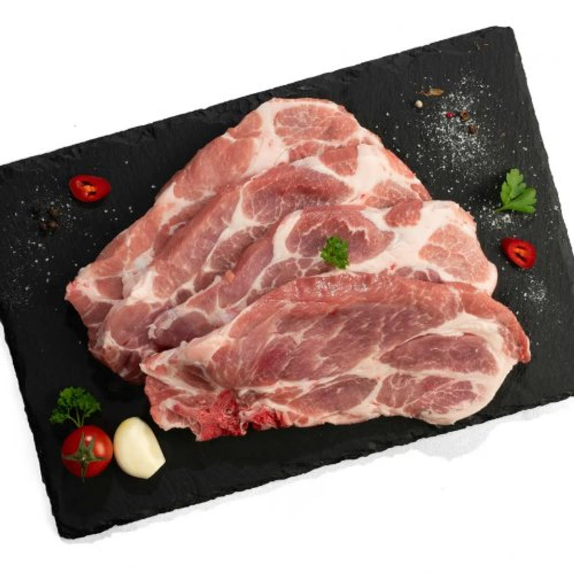 HÚSFARM Sertéstarja csontos, friss, szeletelt