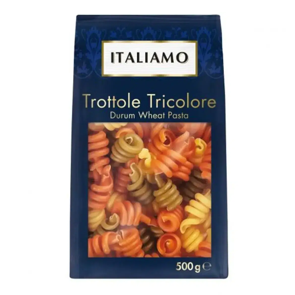 Combino Olasz tésztaválogatás, tricolor, durum száraztészta chilivel és spenóttal