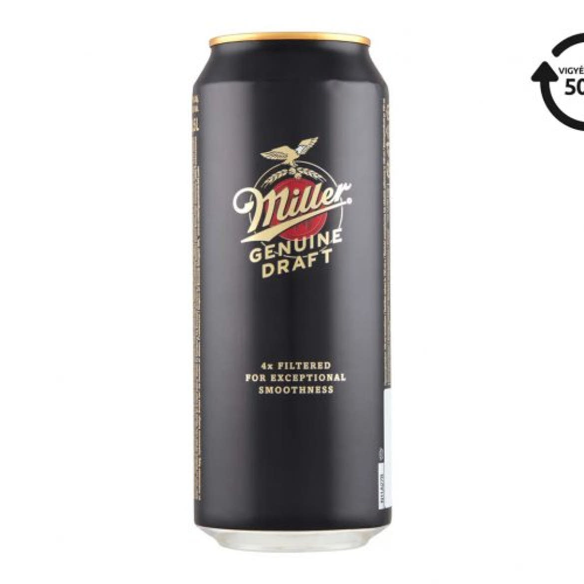 Miller Genuine Draft dobozos világos sör 4,7%, + betétdíj, 0,5 L