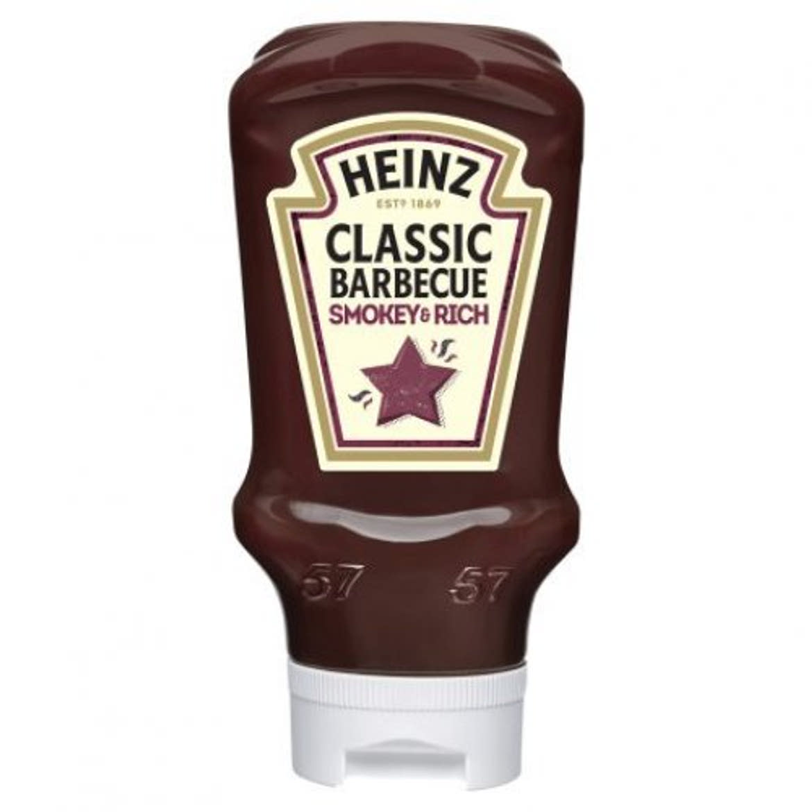 HEINZ Szósz, BBQ klasszik, Smokey & Rich, 400 ml/ 480 g