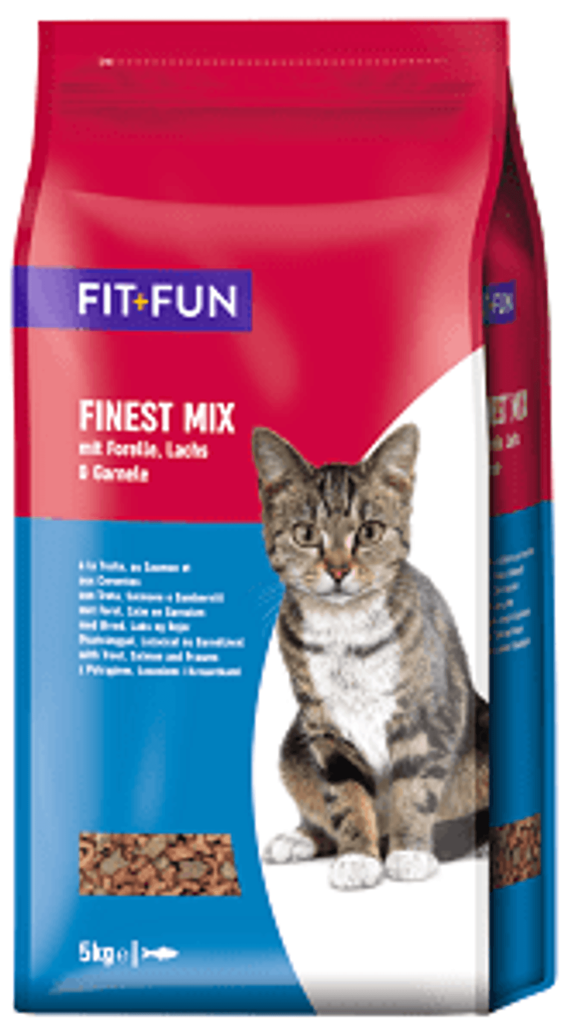 FIT+FUN Finest-Mix macska szárazeledel adult pisztráng& lazac