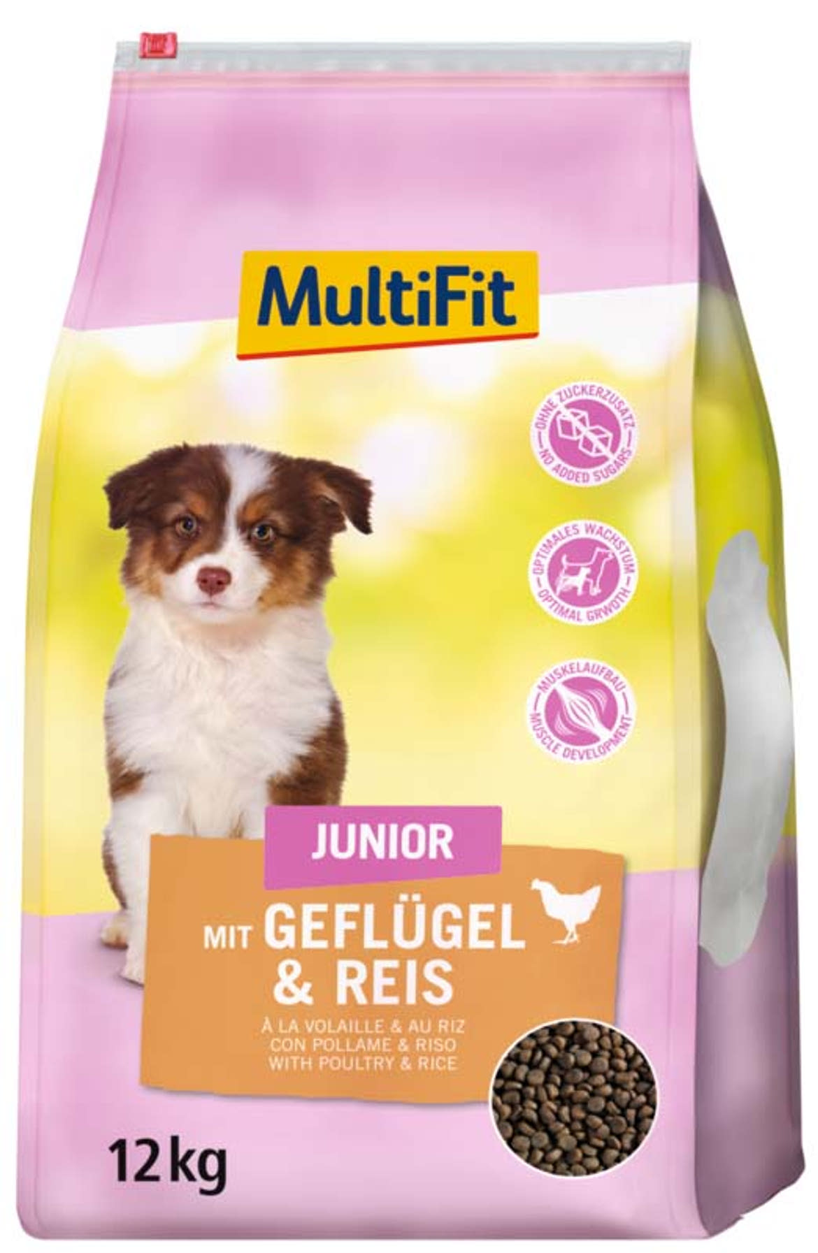 MultiFit kutya szárazeledel junior szárnyas