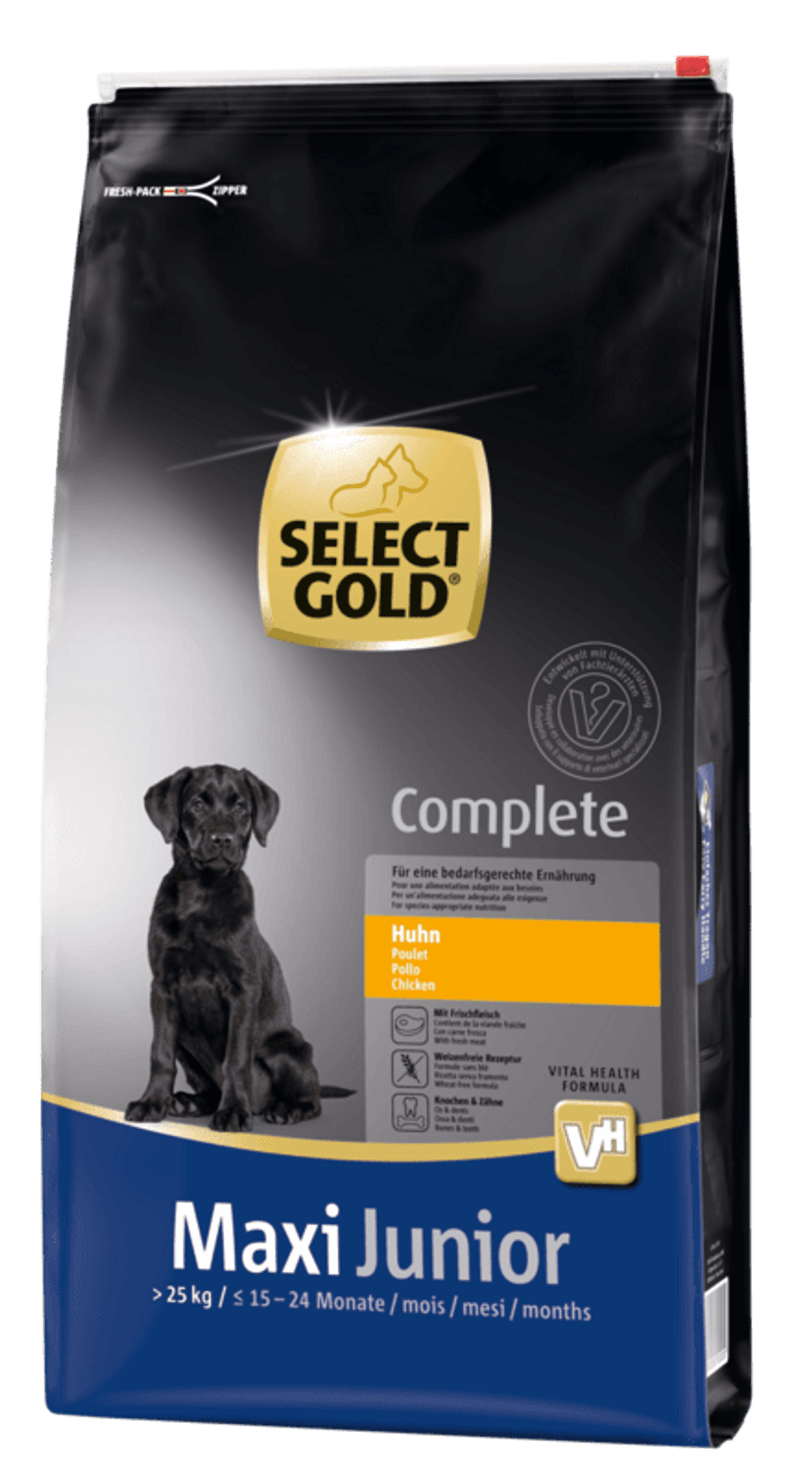 Select Gold Complete száraz kutyaeledel maxi junior csirke