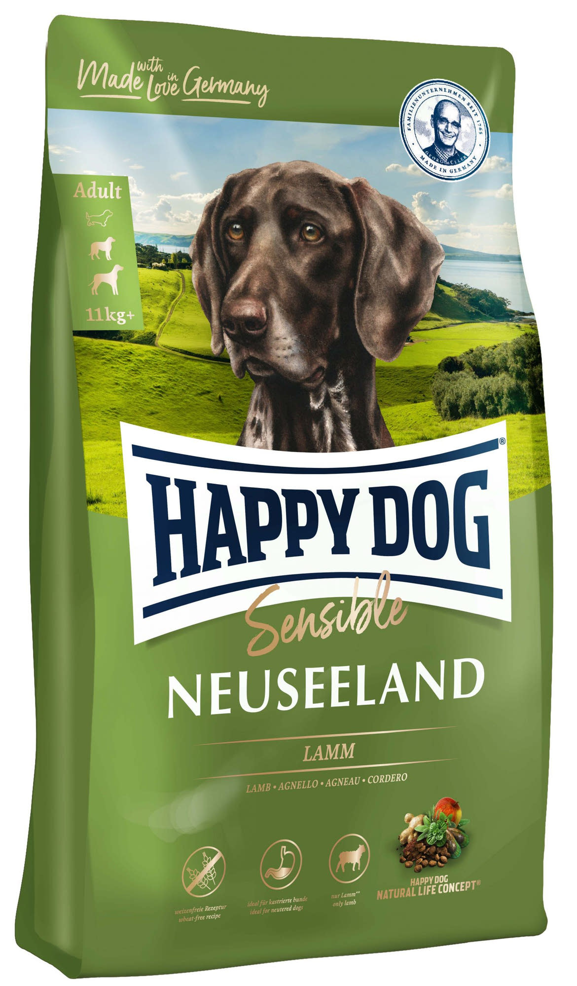 Happy Dog kutya szárazeledel Neuseeland