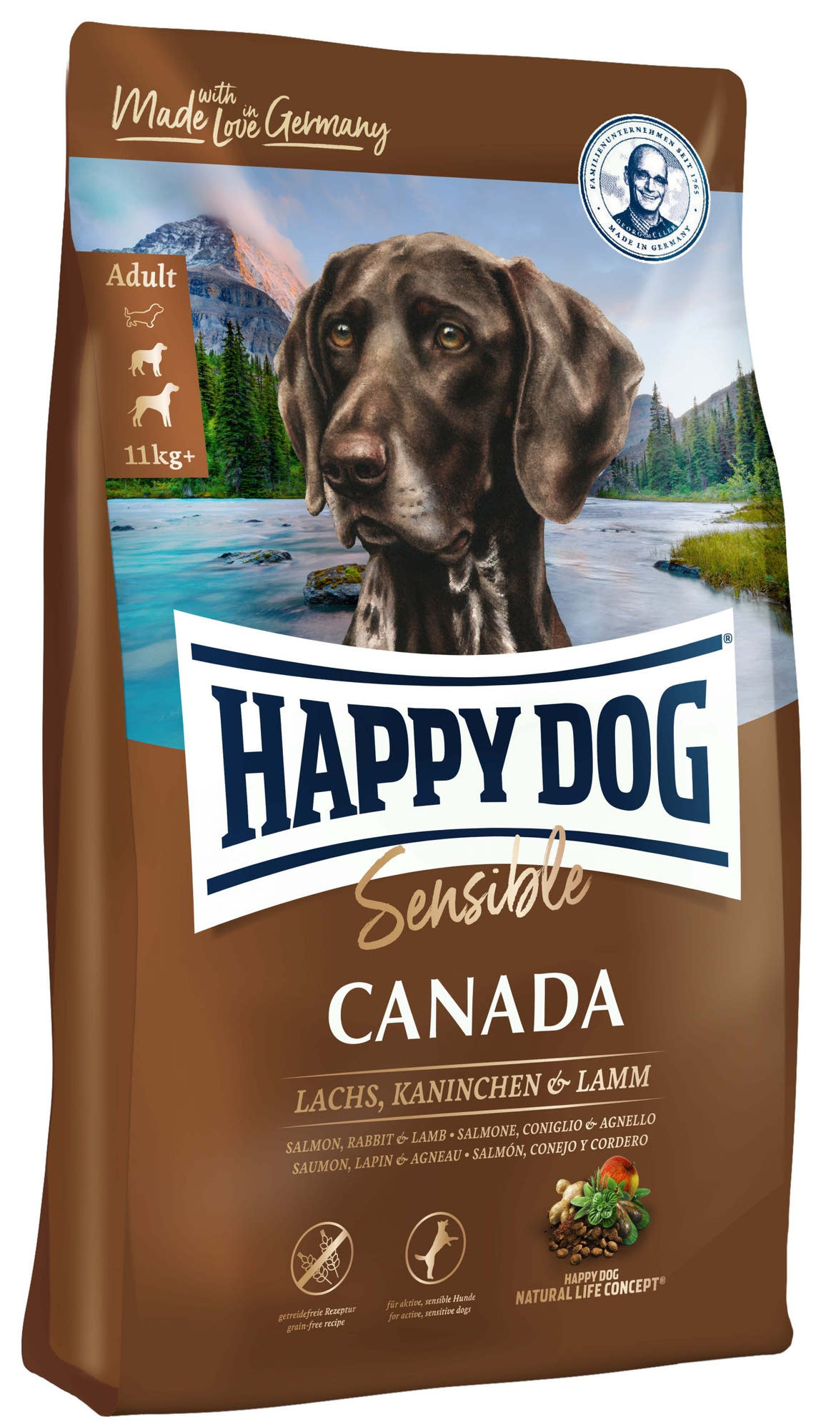 Happy Dog kutya szárazeledel Canada